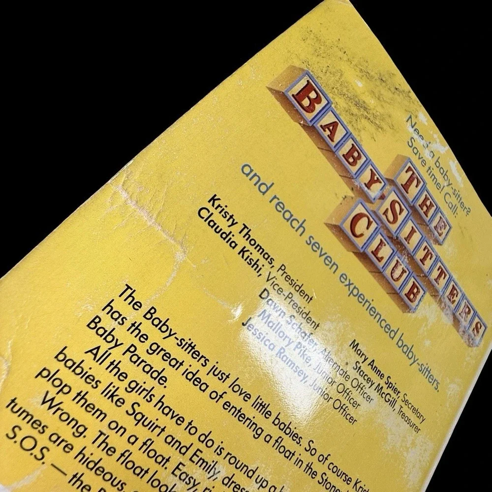 Baby-Sitters Club Little Sister Mixed Lot of 9 Vintage Scholastic Paperbacks‎